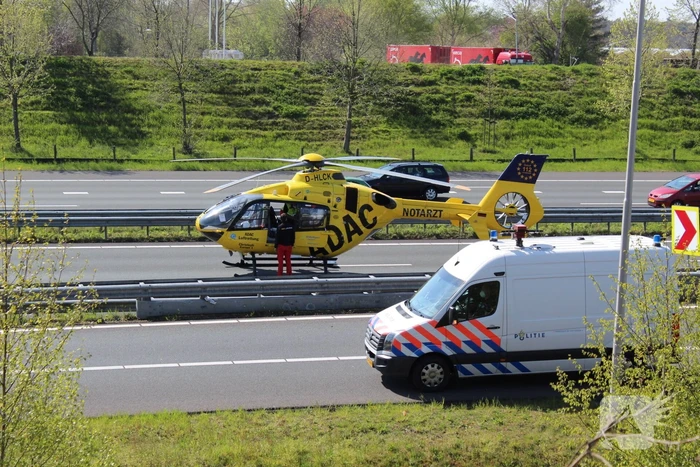 Zeer ernstig verkeersongeval op snelweg