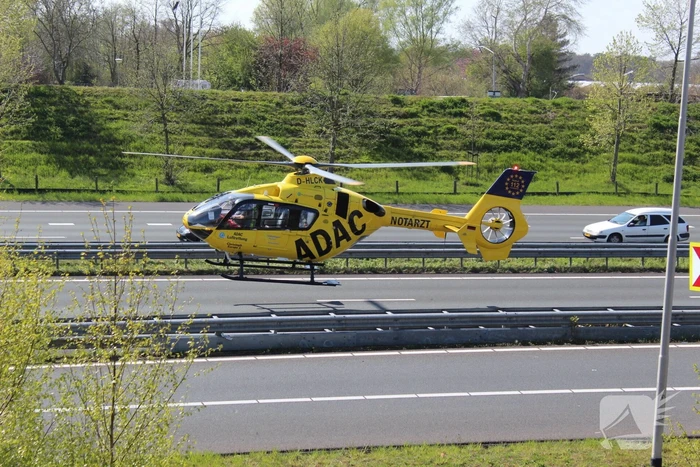 Zeer ernstig verkeersongeval op snelweg