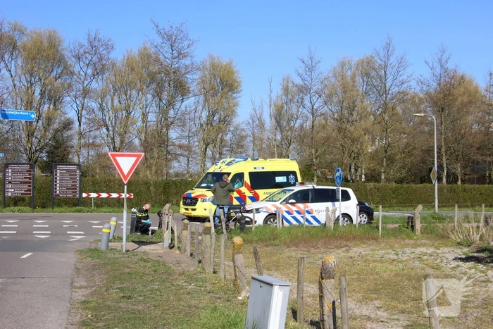 Mountainbiker aangereden op oversteekplaats