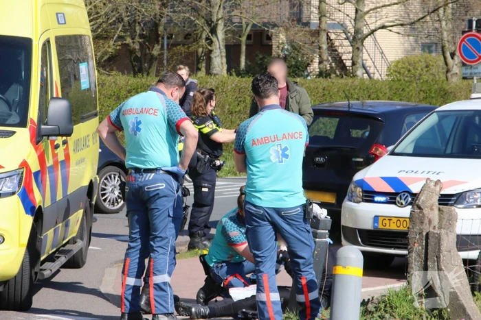 Mountainbiker aangereden op oversteekplaats