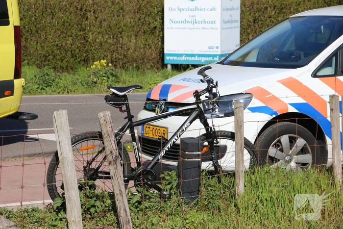 Mountainbiker aangereden op oversteekplaats