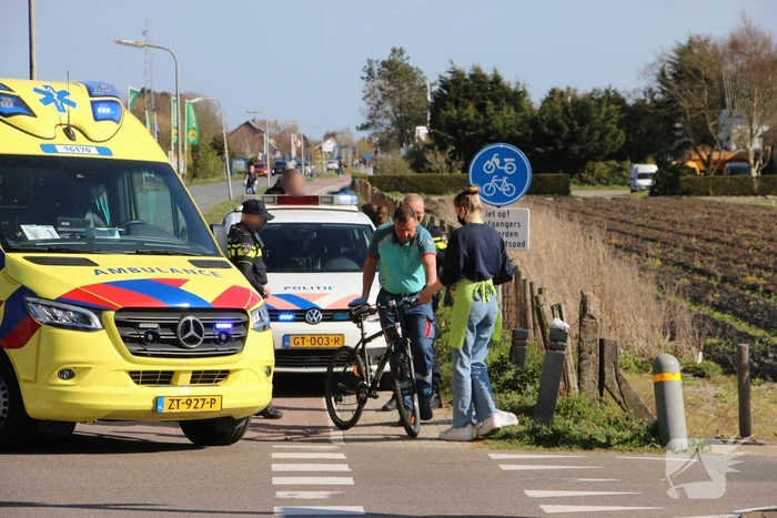 Mountainbiker aangereden op oversteekplaats