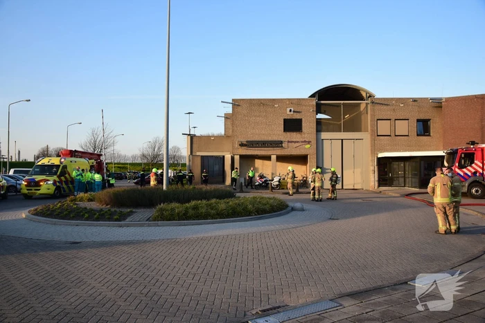 Jeugdgevangenis ontruimd door brand