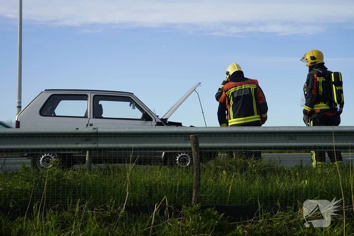 Brandweer doet onderzoek naar kapotte motor