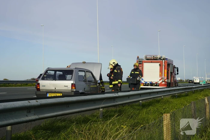 Brandweer doet onderzoek naar kapotte motor