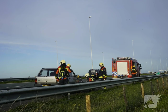 Brandweer doet onderzoek naar kapotte motor