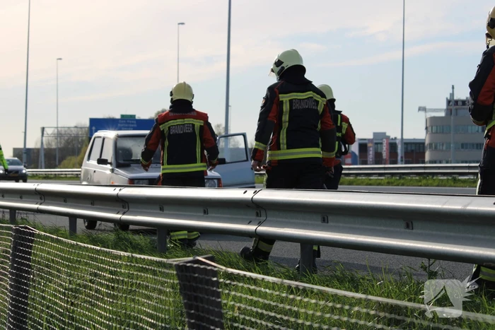 Brandweer doet onderzoek naar kapotte motor