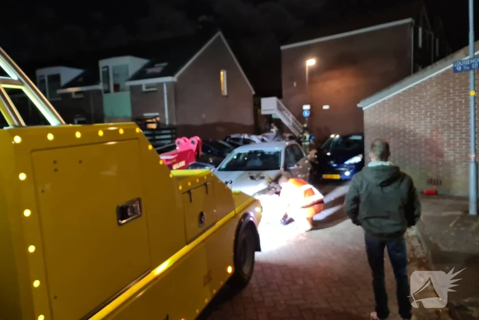 Gewonde bij brand in meerdere voertuigen
