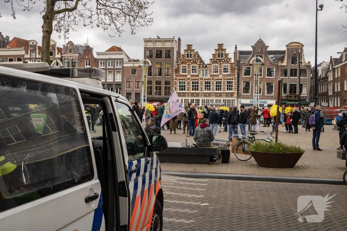 Museumplein gesloten, koffiedrinken verplaatst