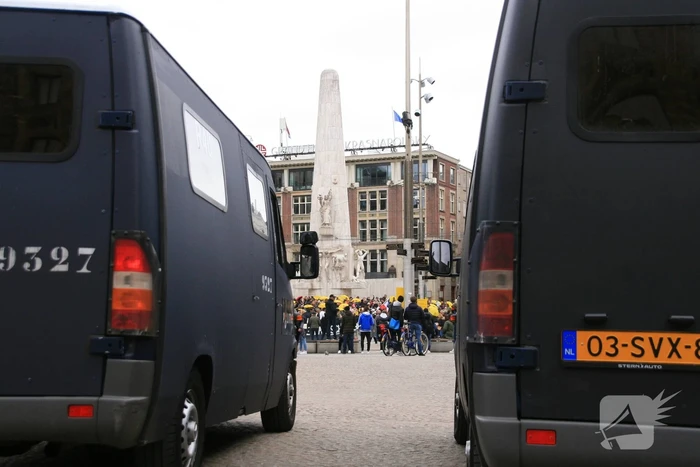 Museumplein gesloten, koffiedrinken verplaatst