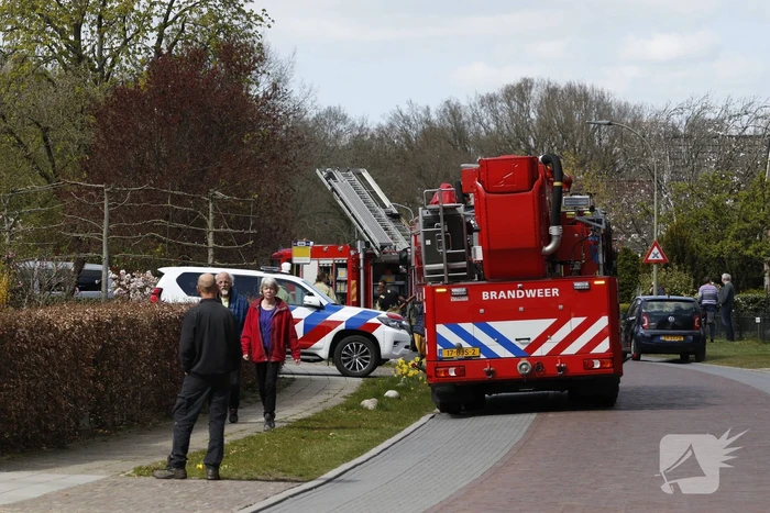 Brand bij verhuisbedrijf