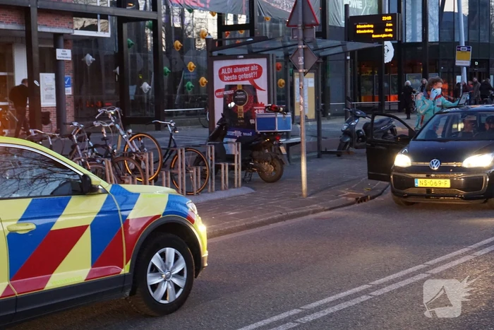 Scooterrijder gewond door ongeval