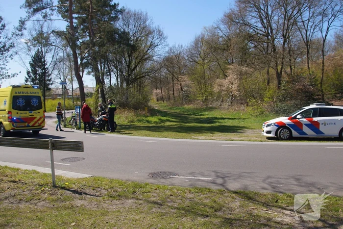 Fietser gewond bij botsing met motor