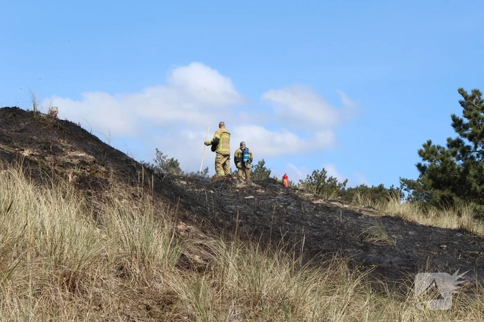 Stuk natuurgebied getroffen door brand
