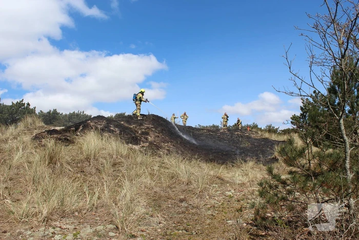 Stuk natuurgebied getroffen door brand