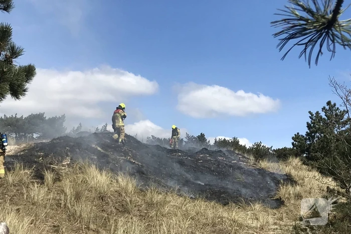 Stuk natuurgebied getroffen door brand