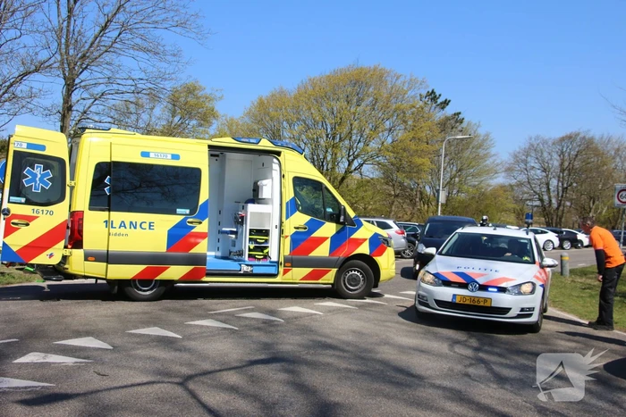 Motorrijder gewond na ongeval met personenauto