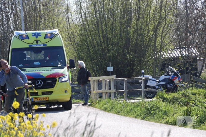 Fietser gewond door valpartij