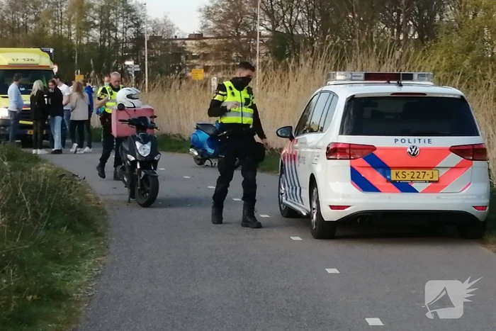 Schade bij ongeval met scooter