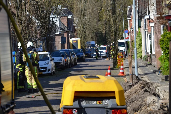 Gaslekkage ontstaan bij graafwerkzaamheden