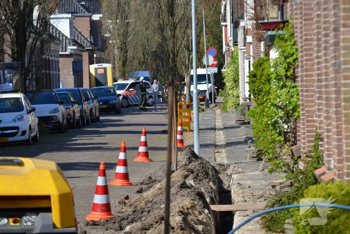 Gaslekkage ontstaan bij graafwerkzaamheden