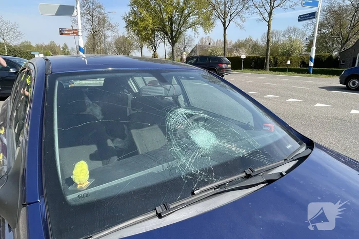 Overstekende e-bikester aangereden door automobiliste