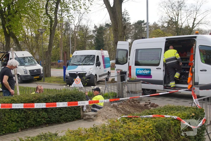 Gaslekkage op terras horecagelegenheid