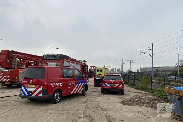 brand rijksweg a15 botlek rotterdam