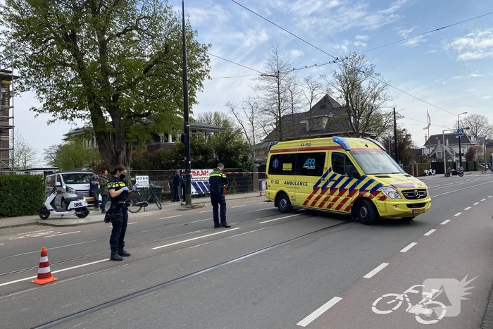 Zwaargewonde bij ongeval op tramspoor