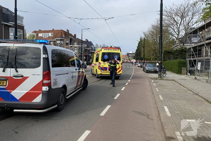 Zwaargewonde bij ongeval op tramspoor