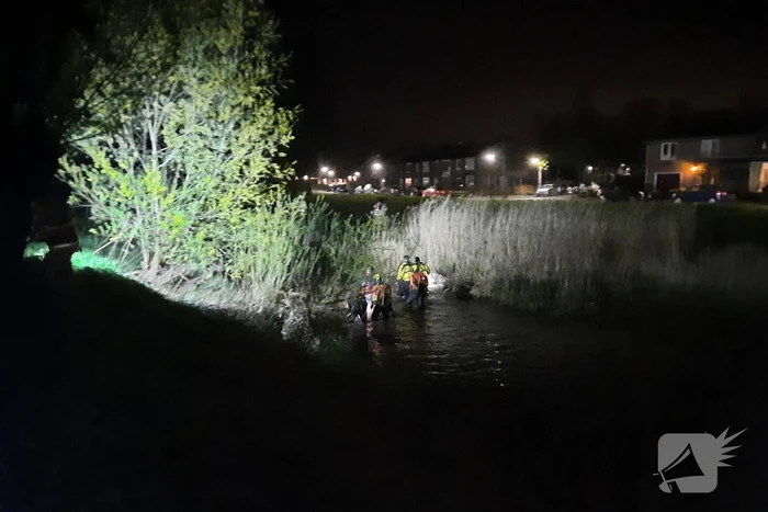 Zoekactie naar mogelijk persoon te water