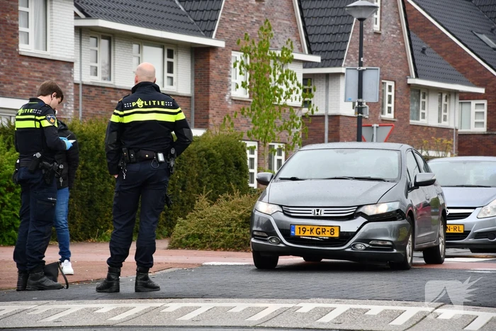 Fietsster aangereden door personenauto