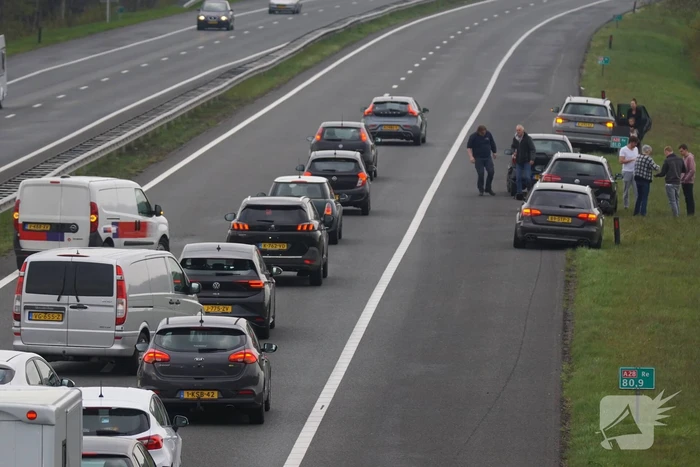 Schade bij ongeval op snelweg