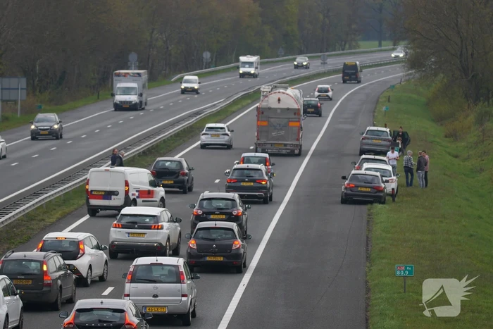Schade bij ongeval op snelweg