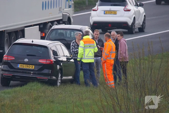 Schade bij ongeval op snelweg