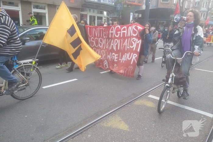 Demonstranten 1 mei comité van start