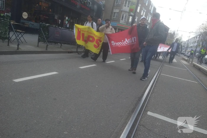 Demonstranten 1 mei comité van start