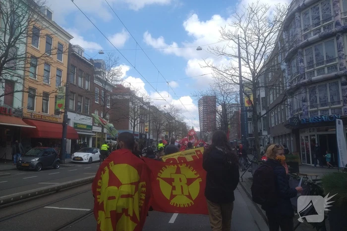 Demonstranten 1 mei comité van start