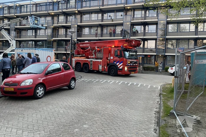 Veel rook bij brand in kelderbox