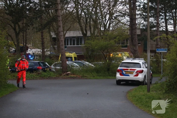 Traumahelikopter landt voor incident