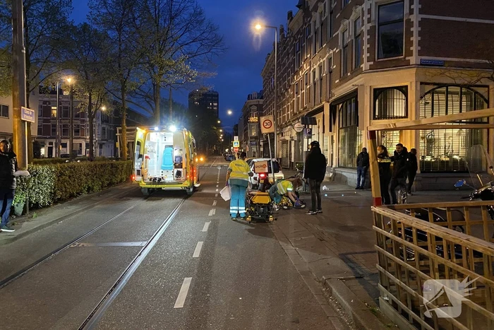 Scooterrijder gewond bij eenzijdig verkeersongeval