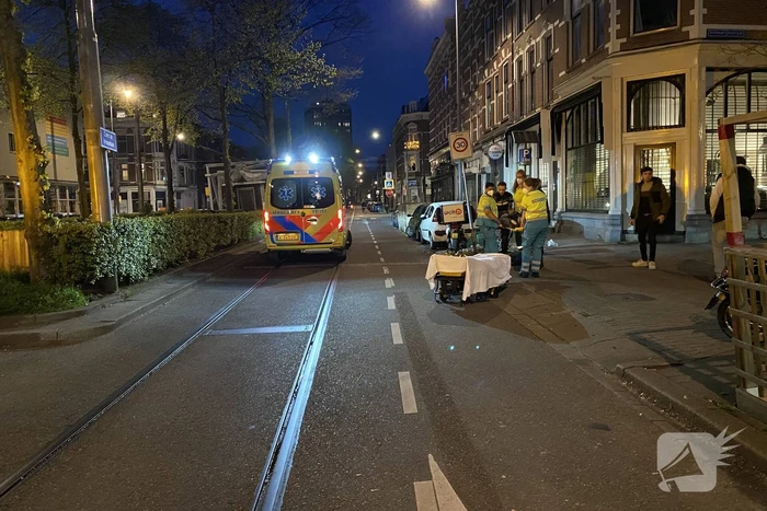 Scooterrijder gewond bij eenzijdig verkeersongeval