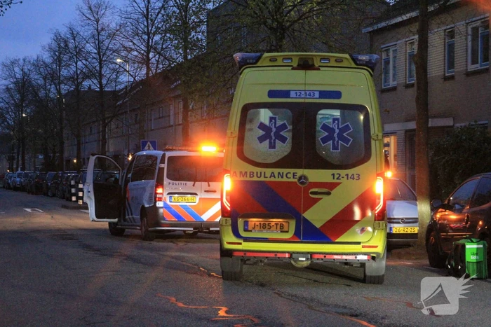 Scooterrijder gewond bij verkeersongeval