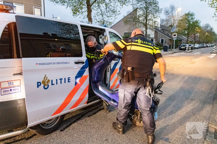 Scooterrijder gewond bij verkeersongeval
