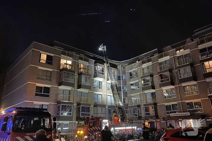 Uitslaande brand in studentenhuis