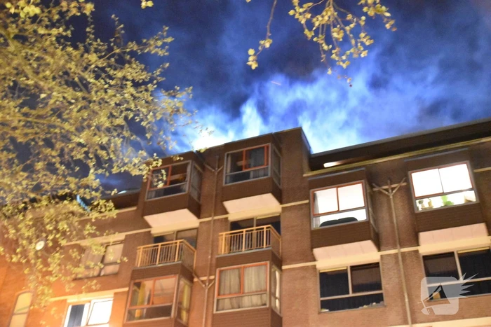 Uitslaande brand in studentenhuis