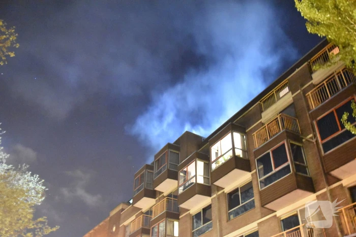 Uitslaande brand in studentenhuis
