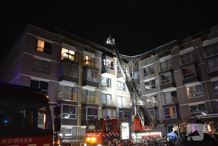 Uitslaande brand in studentenhuis