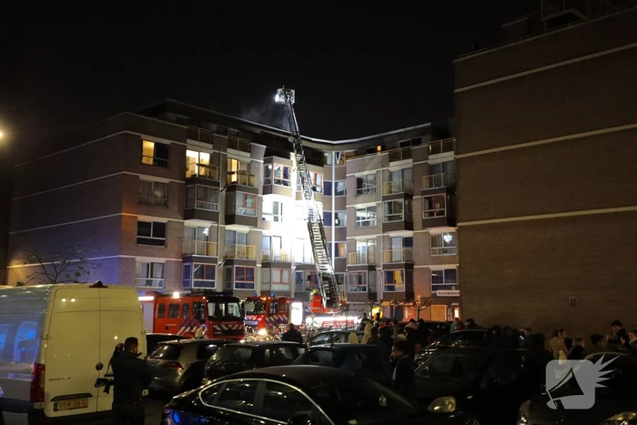 Uitslaande brand in studentenhuis