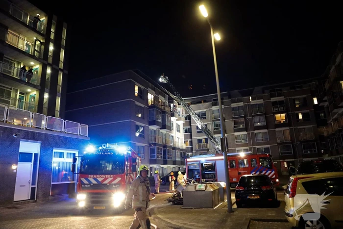 Uitslaande brand in studentenhuis